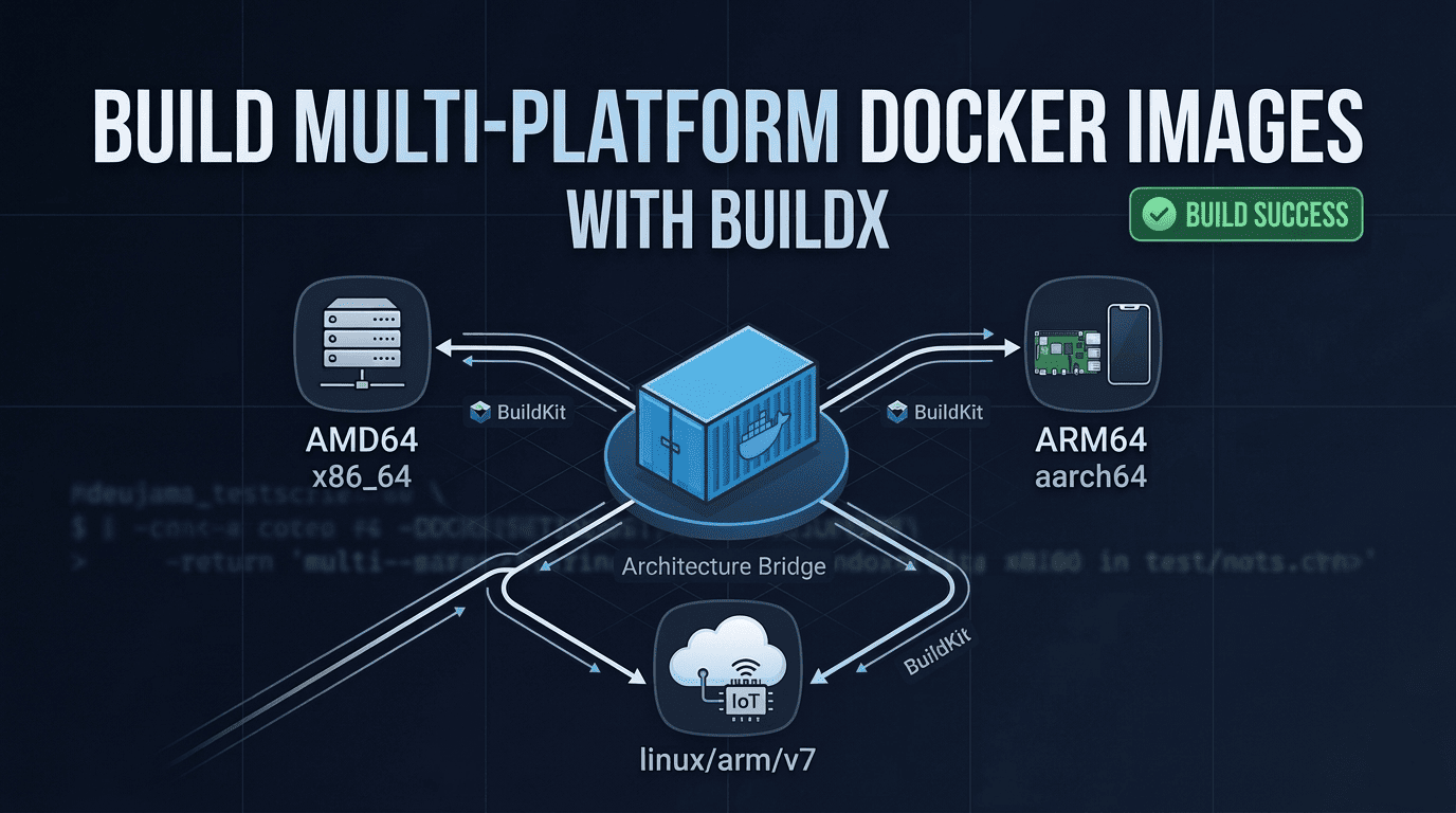 Build Multi-Platform Docker Images with Docker Buildx